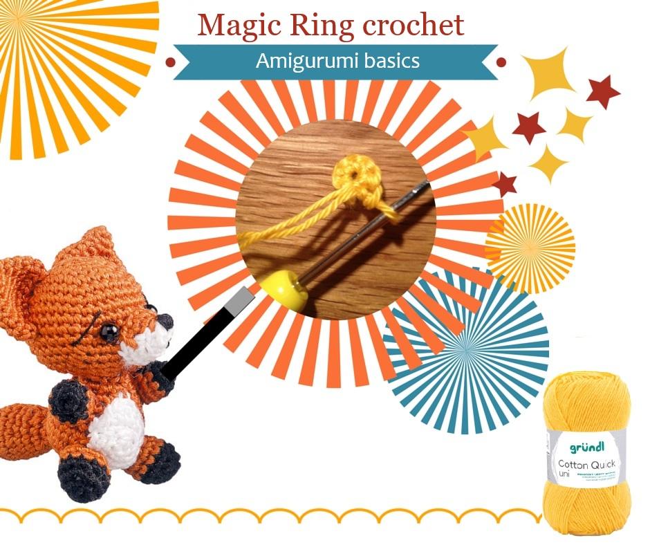 Wie häkel ich einen Fadenring: Magic Ring