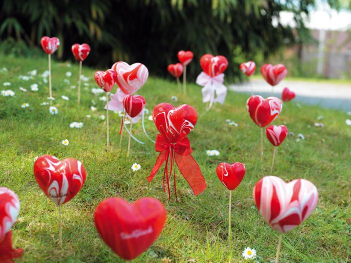 Marmorierte.Herzen.Garten Marmorieren leicht gemacht mit Marabu