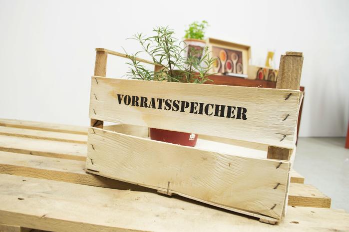 Fototransfermedium Kiste Kreative und persönliche Deko für die Küche selber machen