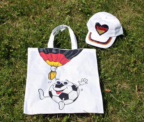 WM Tasche und Cappy WM Accessoires selber machen