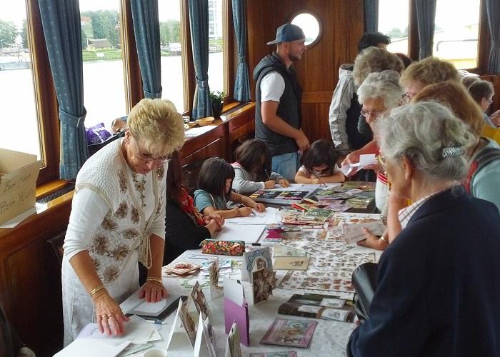 Bootsfahrt Kampen Kampen Crea-Spektakel 2014