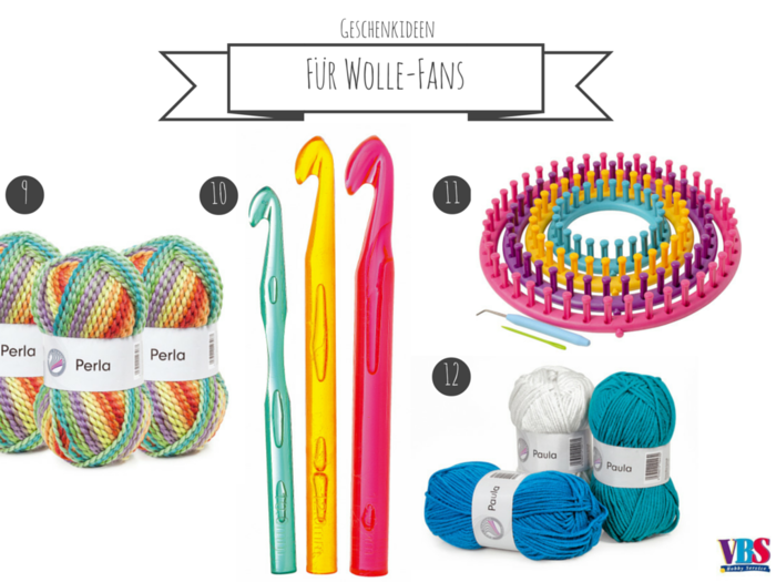 Weihnachtsgeschenke für Kreative Wolle Weihnachtsgeschenke für Kreative und Bastler. 24 Ideen zum Verschenken