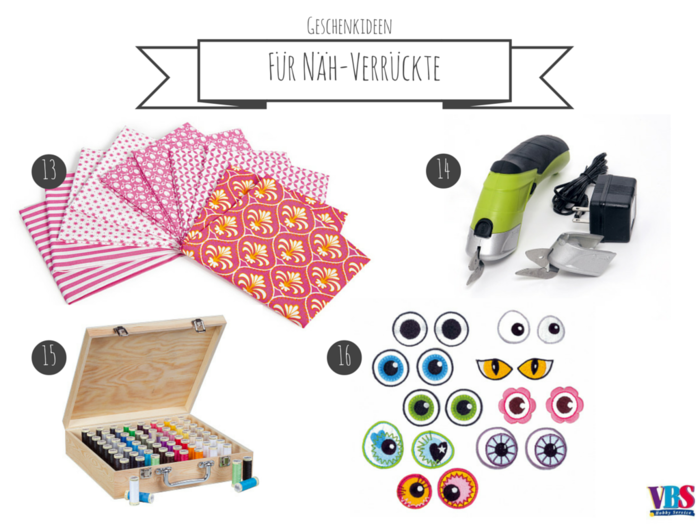 Weihnachtsgeschenke für Kreative Nähen Weihnachtsgeschenke für Kreative und Bastler. 24 Ideen zum Verschenken