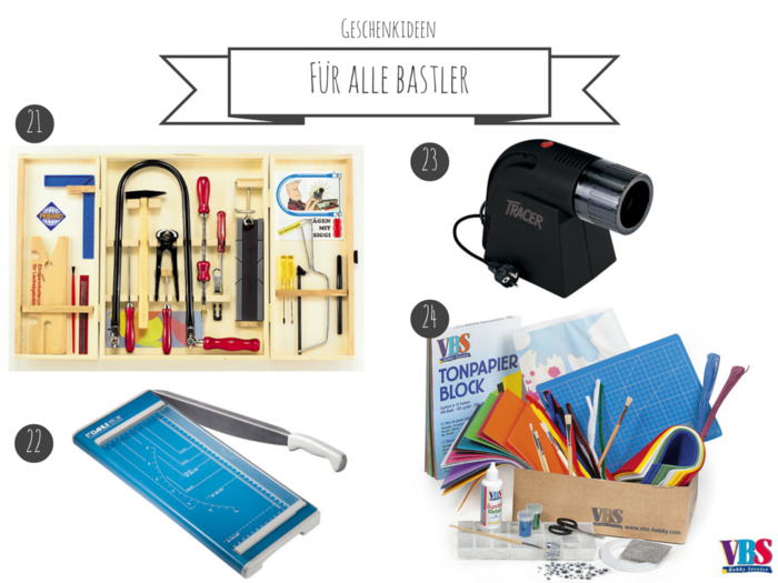 Weihnachtsgeschenke für Kreative Bastler Weihnachtsgeschenke für Kreative und Bastler. 24 Ideen zum Verschenken