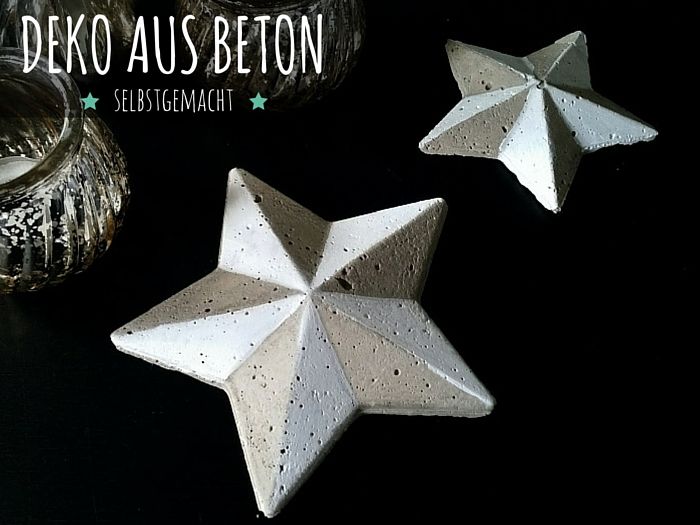 Selbstgemachte Deko aus Beton f&uuml;r Kreative - Erfahrungen, Tipps und Ideen