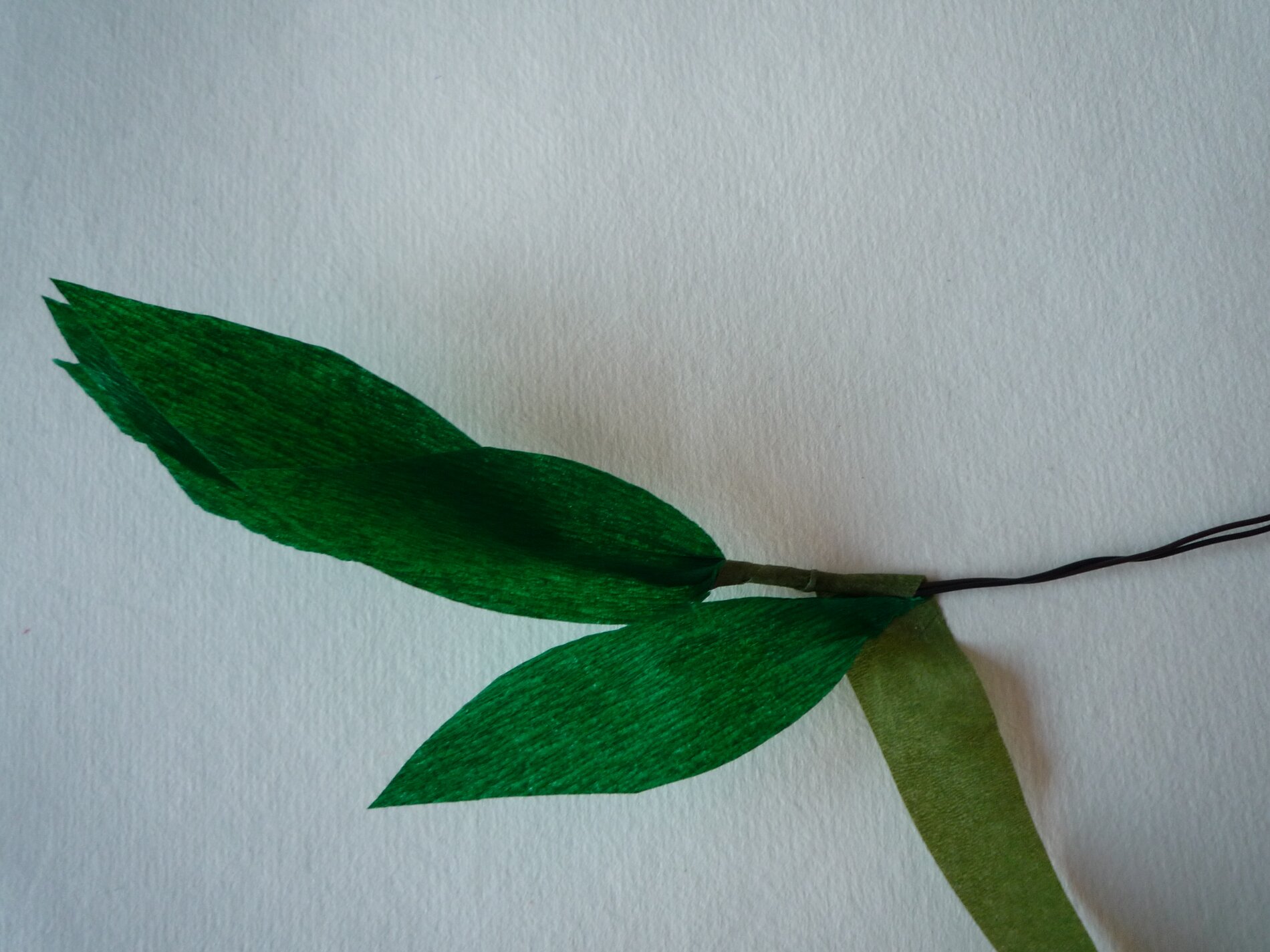 Papierblumen basteln