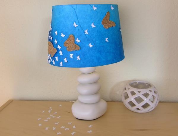 Lampe basteln1 Lampe selber machen