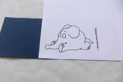 Prickellaterne Vorlage Elefant Tischlaterne basteln