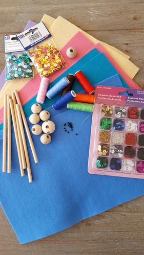 Mobile Bastelanleitung - Material