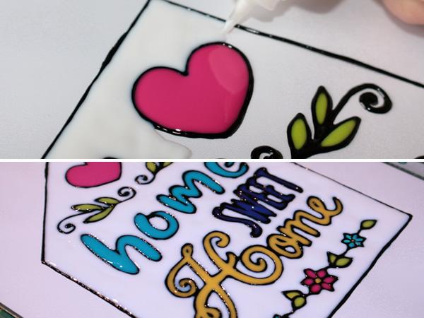 Window Color: Hintergrund Hintergrund des Türschilds