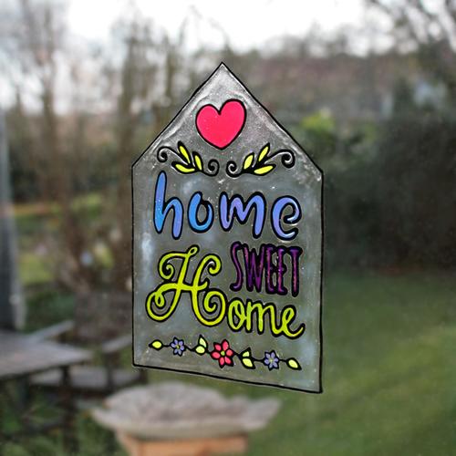 Window Color: Ergebnis Fertiggestelltes Türschild