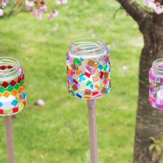 Windlicht für den Garten