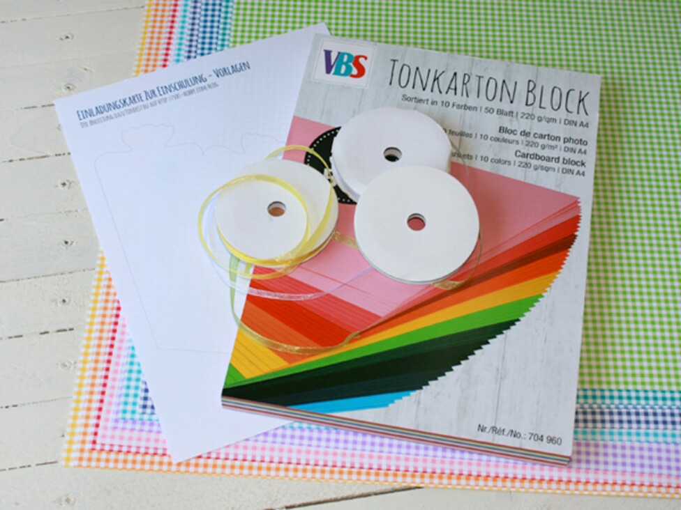 Einladungskarten für die Einschulung