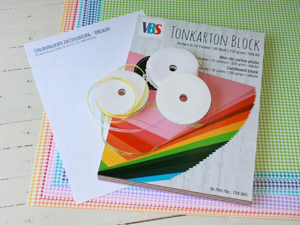 Einladungskarten für die Einschulung