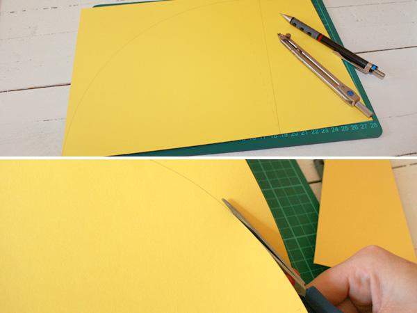 Schultüte ausschneiden