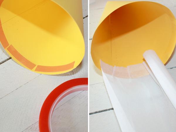 Minischultüte dekorieren