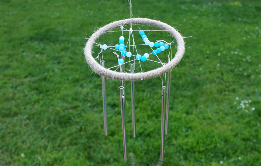 Windspiel basteln: Magie f&uuml;r den Garten 