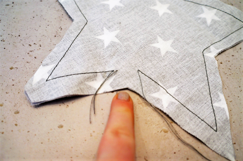 Nähen mit der Nähmaschine Kirschkernkissen selber nähen