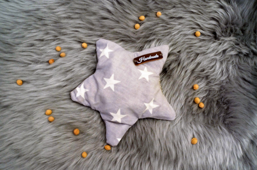 Kirschkernkissen in Sternform: Ergebnis