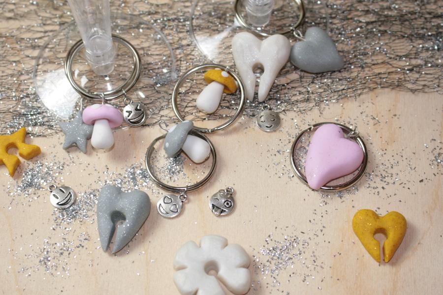 Glasmarkieren für Sekt Gläser Deko für Silvester selber machen