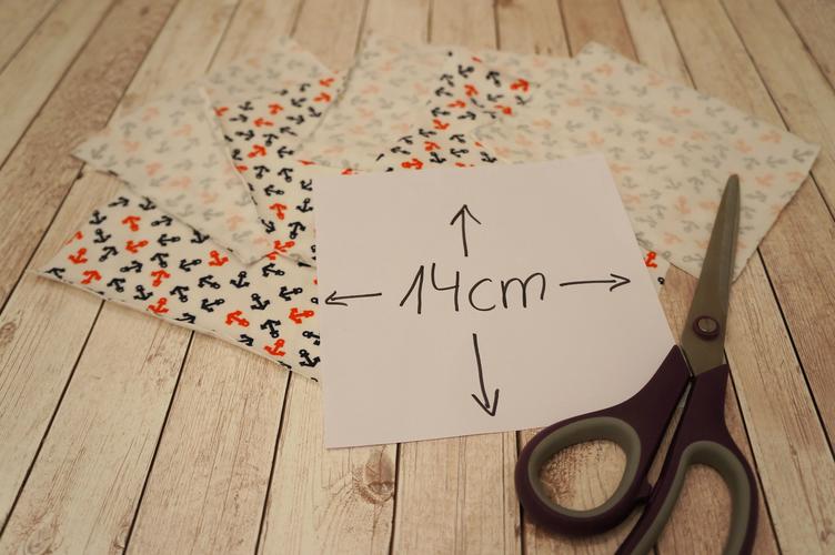 Türstopper: Schnittmuster Schnittmuster für das Nähen vorbereiten