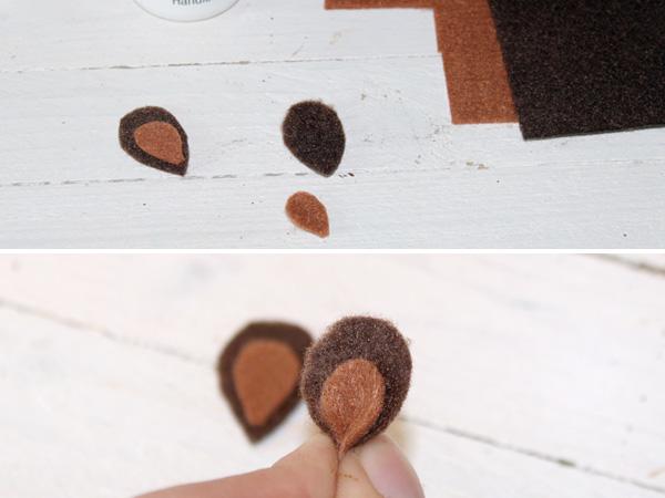 Rentier - christmas balls: Ohren Süße christmas balls als Rentiere selber basteln. Kinderbasteln für Weihnachten