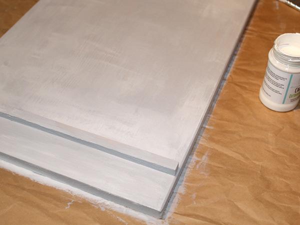 DIY Wöchentlicher Speiseplan: Grundplatte vorbereiten Grundplatte vorbereiten für das DIY Wöchentlicher Speiseplan