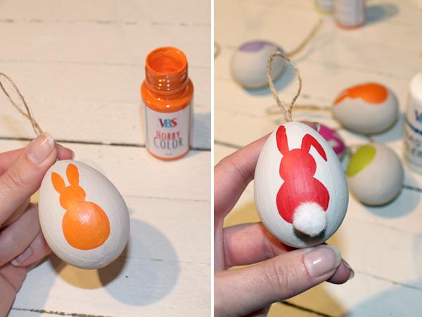 Anleitung: bunter Osterstrauch - Ostereier bunt bemalen Ostereier bunt anmalen