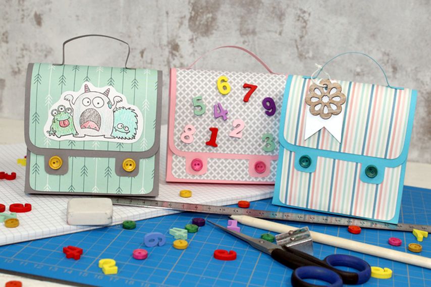 Einschulung &ndash; Schulranzen aus Papier