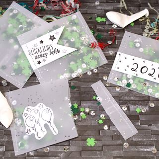 Genähte Konfettitüten 