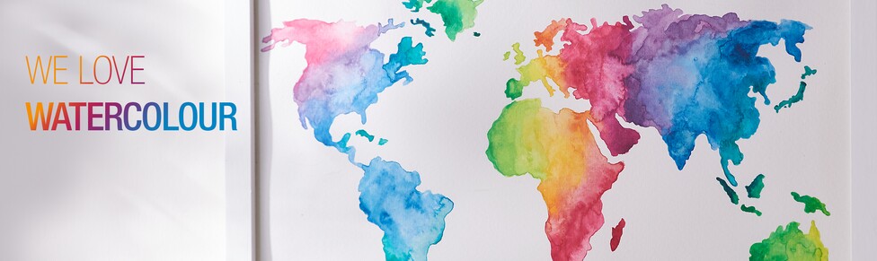 Aquarell Basteltechnik