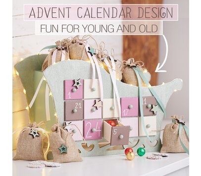 Adventskalender zu Weihnachten gestalten