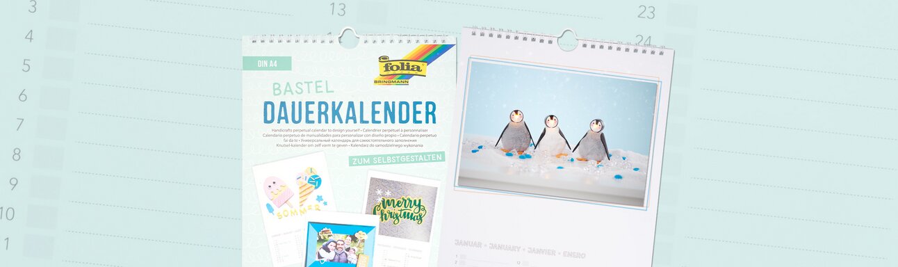 Verschenken Sie persönlich gestaltete Kalender