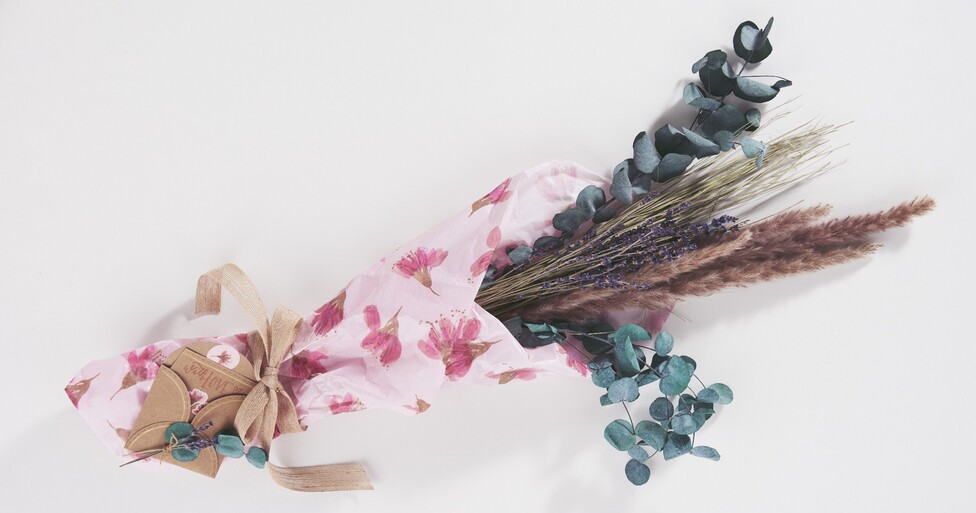 Trockenblumenstrauß