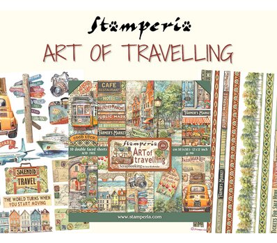 stamperia_Art-of-travelling