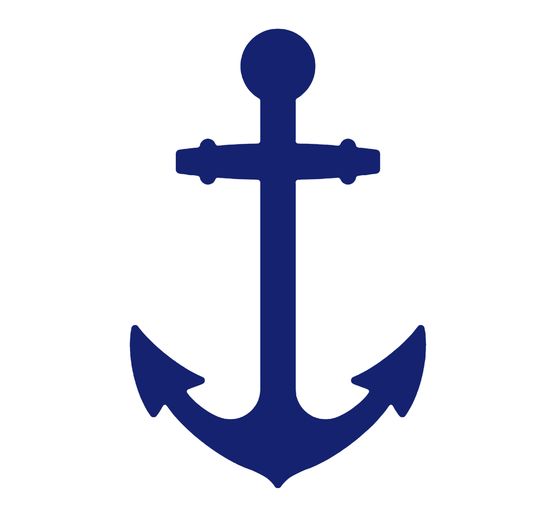 Dziurkacz z motywem "Kotwica", 25 x 17 mm