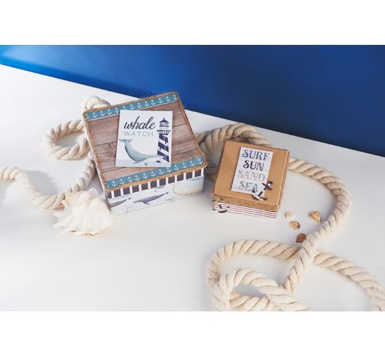 Kwadratowe pudełka VBS, zestaw 5 sztuk