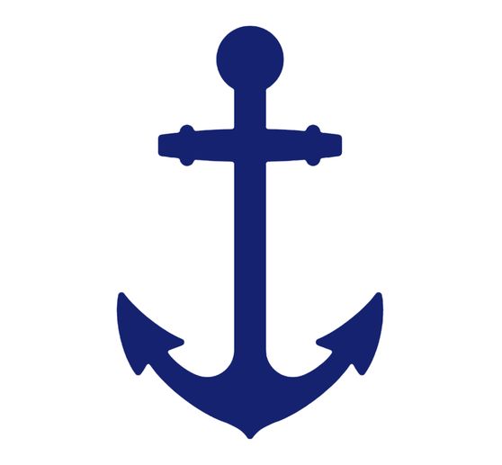 Dziurkacz z motywem "Kotwica", 37 x 26 mm