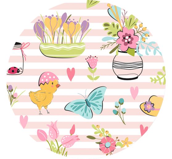 Tektura fotograficzna z motywem "Wiosenne pozdrowienia"