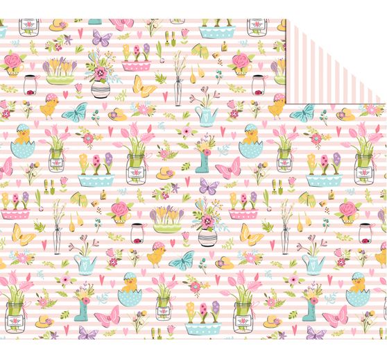 Tektura fotograficzna z motywem "Wiosenne pozdrowienia"