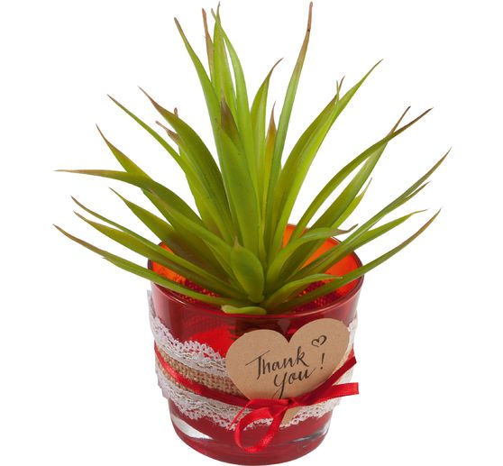 Wstążka jutowa z koronką