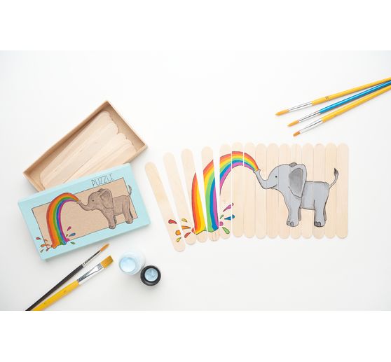 VBS Drewniana szpatułka "Maxi", 50 szt.