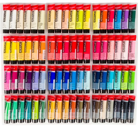 Talens AMSTERDAM Acrylic paint set "All in", 72 x 20 ml