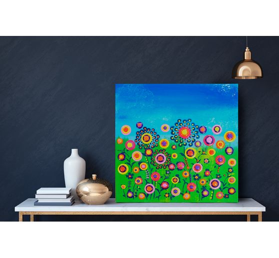 Zestaw farb Viva Decor Blob Paint "Kwiecista łąka"