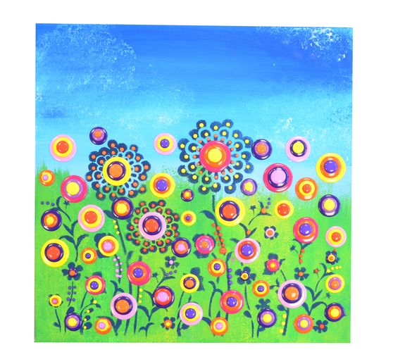 Zestaw farb Viva Decor Blob Paint "Kwiecista łąka"