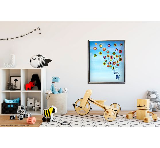 Szablon Blob Paint "Balonowa dziewczyna"