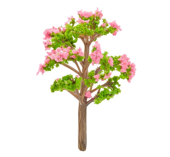 Kwitnące miniaturowe drzewo