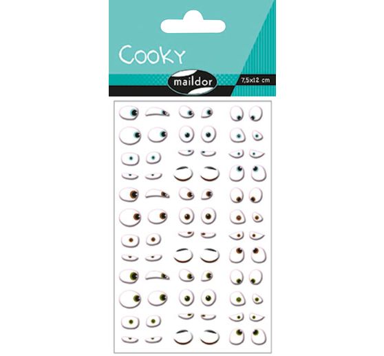 Naklejka epoksydowa "Oczy"