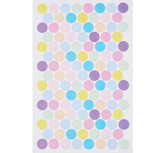 Naklejki "Kropki", 452 szt.