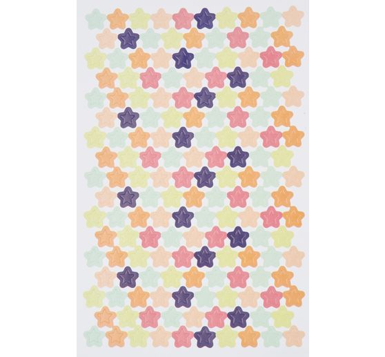 Naklejki "Gwiazdy", 648 sztuk